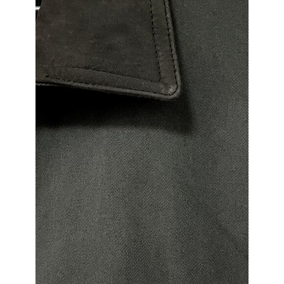 North Bay Leather Collar Jacket -‎ Men's Size M Olive - Picture 2 of 14